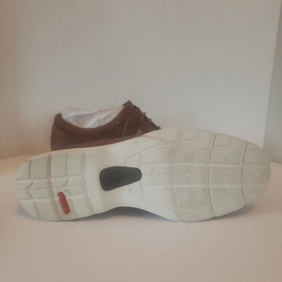 Rockport Brown Upper Leather Mens Cognac Plain Toe Shoes US 8.5. - Picture 5 of 10